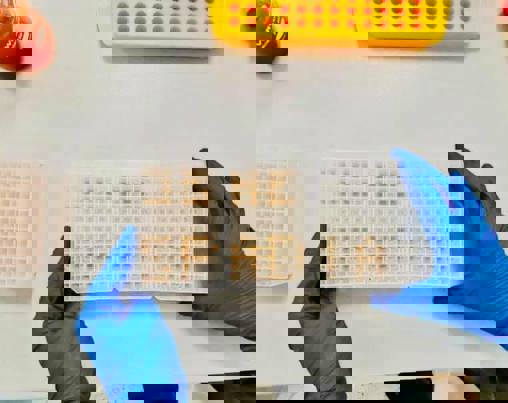 Testování ze slin pomocí tamponů a bezpečných odběrových soustav 